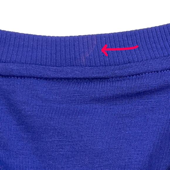 Under Armour ColdGear Henley Sz S Women's Blue Purple Iris Long Length Knit Top - Picture 7 of 7